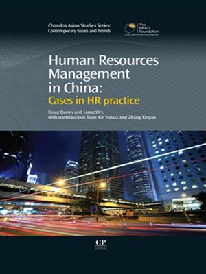 cover image of Human Resources Management in China